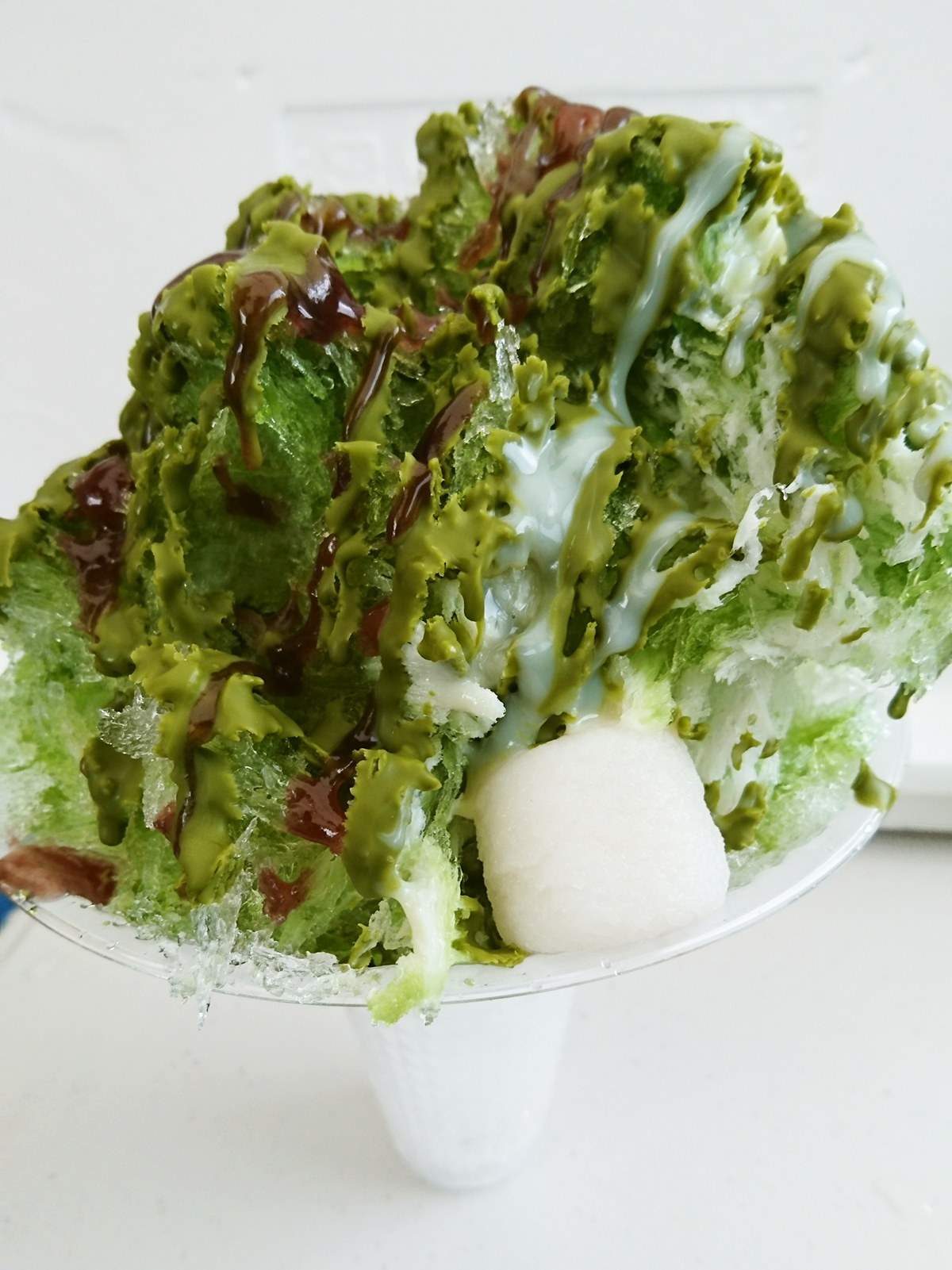 ふわふわかき氷 抹茶